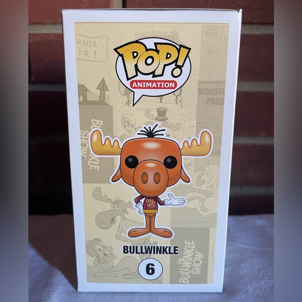 Funko Pop! Bullwinkle of Rocky & Bullwinkle #6 - Picture 6 of 8